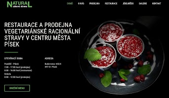 Natural Písek s.r.o. – vegetariánská restaurace a prodejna